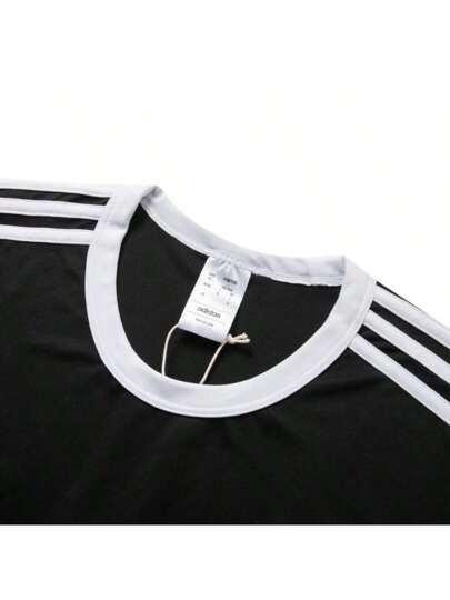 Adidas ملابس علوية كرة سلة بلا أكمام برقبة مستديرة، تي شيرت تدريب للرجال IW6672