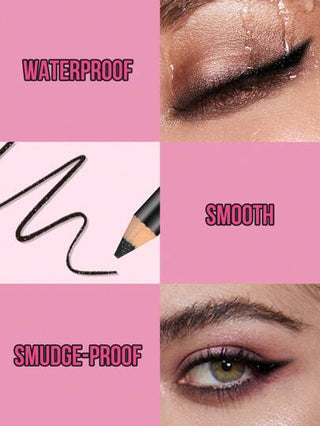 Misslyn مجموعة مكياج ظل العيون وأقلام التحديد من MISSLYN - قلم رصاص كحل ملمع مائي وقابل للنْحت وناعم، مع ألوان متدرجة للظلال الفاتحة في درجات النيود، لوحة 15 ظل عيون