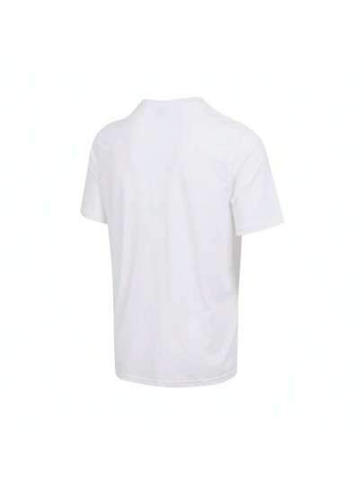 Puma قميص رجالي قصير الأكمام بياقة طاقم مصنوع من التريكو من سلسلة كرة السلة 62482201