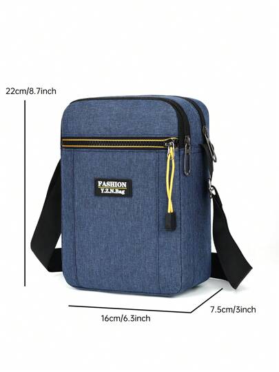 1 حقيبة صغيرة على الكتف لللأولاد بتصميم كاجوال مربع، حقيبة هاتف محفظة حمل المفاتيح، بإغلاق سحاب مناسبة للتسوق والحفلات والعطلات والمناسبات والترفيه والأخرى، هدية مثالية ل الأولاد والطلاب المراهقين