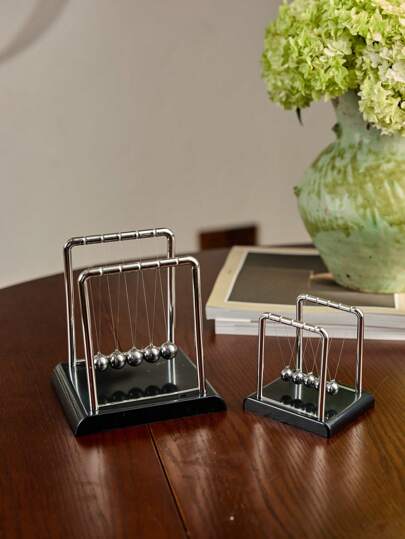 Cirelle كرة توازن، كرات تأرجح ألعاب فيزياء علمية معدنية ألعاب مكتب ديكور طاولي، أجهزة لتهدئة النفس لتخفيف التوتر، ديكور مكتب، هدية مميزة للرجال والشباب، هدايا راقية