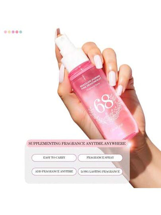 1 قطعة، رذاذ عطر ، معطر الهواء ، 90مل ، خالي من الكحول ، هواء نقي، رائحة زهرية وفواكه ، مثالي للغرف، والصالونات ، والمنازل ، وحفلات عيد الحب ، هدايا للعائلة والأصدقاء، والصديق والصديقة ، صغير ومحمول ، هدايا مثالية ، محمول