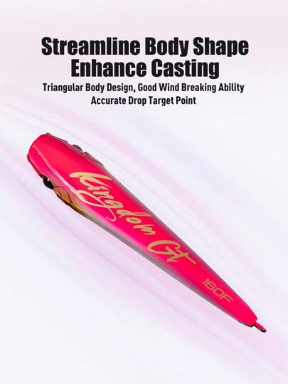 KINGDOM طعم غرق البحر خلل مملكة GT HAVOC 160 مم / 180 مم 56.5 جم / 79.5 جم اسم الطعم: طفو هارد بايت طُعم للصيد