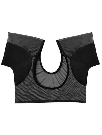 فوتر داخلي مخفض للعرق تحت الإبط، بلوزة داخلية مضادة للعرق، قابلة للغسيل للنساء