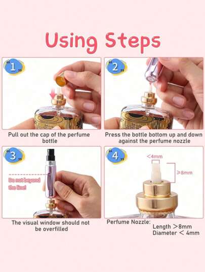 10 قطع زجاجات عطر قابلة لإعادة التعبئة سعة 5مل ، هدية عيد الحب ، زجاجات عطر قابلة لإعادة التعبئة للسفر ، زجاجات عطر صغيرة ، زجاجات رذاذ عطر قابلة لإعادة التعبئة ، ضروريات السفر ، ألوان متعددة ، زجاجات رذاذ صغيرة محمولة ، حاويات سائلة فارغة للسفر ،...