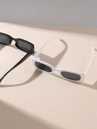 2 حبة نظارة أسلوب Y2K جميلة للموضة اليومية للمراهقين