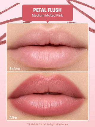SHEGLAM Cloudline Blur قلم تحديد الشفاه - تدفق البتلات عيد الأب تخرُّج عيد ميلاد عطلة عام 2000 فاخر موضة ماكياج مستحضرات التجميل حفلة شاطئ يسافر التخييم في الهواء الطلق مدرسة حرم الجامعة رحلة المهرجانات ديكور هدية حاضر وَردَة بنت كوسبلاي أفضل لون...
