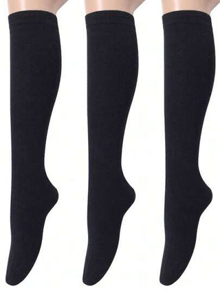 زوج من جوارب الانضغاط من النحاس والصفار للنساء والرجال من 15 إلى 20 ملم زئبقي، عالية الركبة، مناسبة للحوامل والممرضات والحمل والأنشطة الرياضية، متماسكة وذات دعم طبي مريح، مناسبة للبالغين لتحسين الدورة الدموية