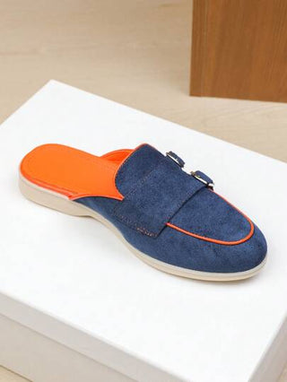 أحذية لوفرز مسطحة للنساء، موديل صيف 2025 الجديد خفيفة الوزن للاستخدام اليومي، قاعدة ناعمة مريحة بطراز بريطاني، مقاسات كبيرة من 41-43