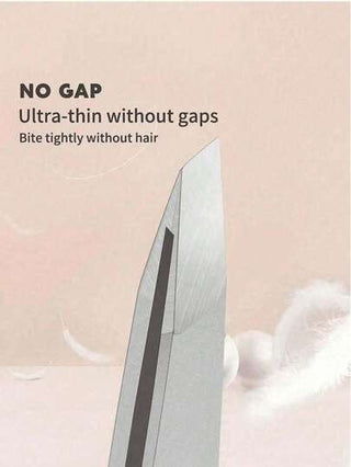 2 ملقاط ستانلس ستيل للحواجب - مثالي لإزالة الشعر الزائد، الشعر المتشابك والشظايا، أداة إزالة الشعر، مناسبة للرجال والنساء، تصميم عشوائي