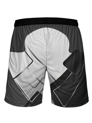 Warner Bros قطعة واحدة من شورتات الرجال الفضفاضة العصرية المطبوعة بطباعة ثلاثية الأبعاد ذات سحاب، خفيفة الوزن وقابلة للتنفس، بتصميم منزلي كاجوال، مناسبة للشارع، الركض، التنزه، السفر، الشاطئ، حفلات الأعياد والهدايا