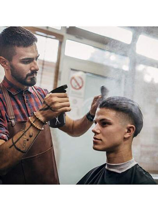 زجاجة 250 مللي للرش ذات أداة تصفيف الشعر للصالون، رش المنزل والتنظيف قطعة واحدة