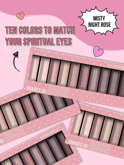 Misslyn مجموعة مستلزمات المكياج من مسلين 3 قطع: ظلال عيون و آيلاينر. ظلال عيون من درجات النيود الصباغية المطفية واللامعة، دائمة , قابلة للدمج. ألوان طبيعية. آيلاينر سائل دقيق الملمس، قلم سائل سهل التطبيق بلا انقطاع