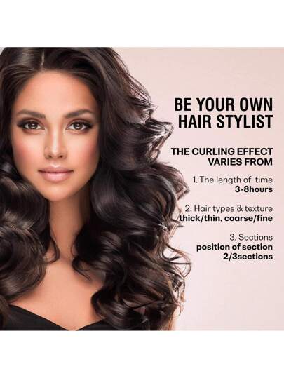 3 قطع بكرات تجعيد الشعر بدون حرارة تأتي مع شريط الرأس لتجعيد الشعر أثناء النوم، بكرات لينة قابلة للتحول مع خطاف، أدوات تصفيف الشعر