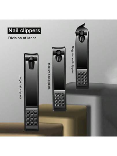 24 قطعة طقم أدوات العناية بالأظافر - مانيكير وبديكير من الصلب المقاوم للصدأ، طقم معدات احترافي للعناية بالأظافر مع علبة سفر فاخرة