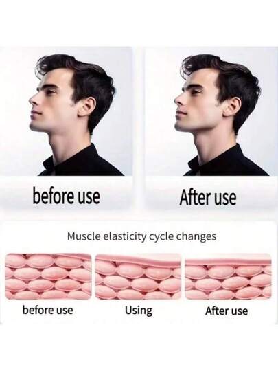 جهاز تمرين الفك مع 3 مستويات من المقاومة - مُمارس السيليكون للرجال والنساء، لتنشيط شد وتقوية عضلات الوجه ، تمرين الفك وتمرين الوجه