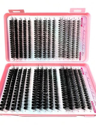 570 عدد مجموعات رموش طرف الأظافر ثلاثية الأبعاد فاخرة، مجموعة رموش طرف الأظافر فاخرة 100د/80د/60د/50د/40د/30د سميكة فردية، رموش طرف الأظافر الصناعية الفاخرة من مكسيك كوول طول 10 مم/11 مم/12 مم/13 مم/14 مم/15 مم/16 مم/17 مم/18 مم