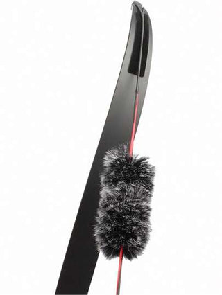 2 قطعة ملحقات صيد الخارجية للقوس والنبل، ماص الصدمات التقليدي للوتر، وملحق ماص صدمات للقوس من شعر الأرنب للاستخدام الخارجي