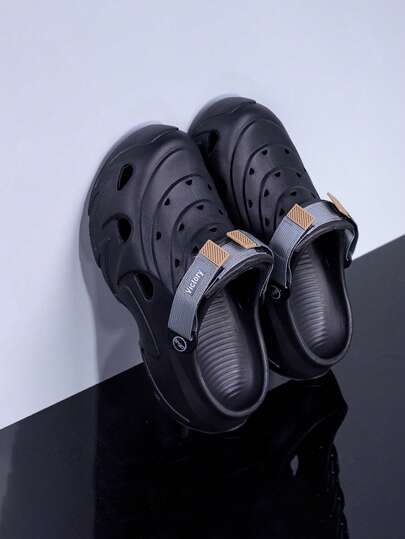 صنادل الشاطئ الصيفية الجديدة لعام 2025 ذات الرقبة السميكة المقاومة للإنزلاق للرجال، للاستخدام في الخارج والقيادة، متينة