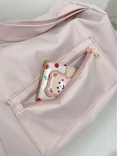 حقيبة رياضية للنساء من القماش لليوغا ذات سعة كبيرة كحقيبة سفر لممارسة التدريب والسباحة واللياقة البدنية، قابلة للتعديل على الكتف، مريحة ومتينة