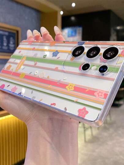 1 حالة هاتف مع تصميم كرتوني أصلي مناسبة لطرز جالكسي/S20/FE A06 5G/Mi15 أولترا/إنفينكس نوت 40 برو/ إنفينكس نوت 40 برو+، غطاء واقي، هدية شخصية