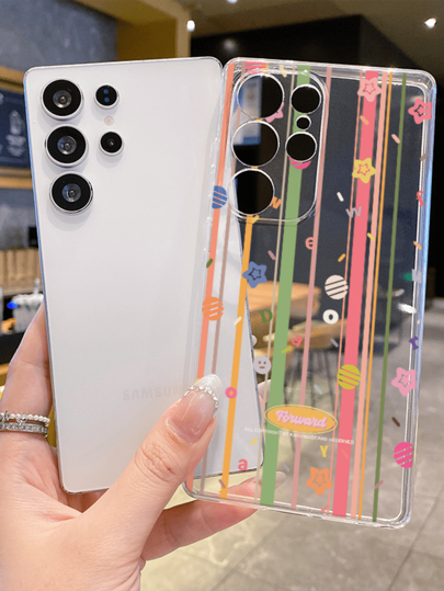 1 حالة هاتف مع تصميم كرتوني أصلي مناسبة لطرز جالكسي/S20/FE A06 5G/Mi15 أولترا/إنفينكس نوت 40 برو/ إنفينكس نوت 40 برو+، غطاء واقي، هدية شخصية