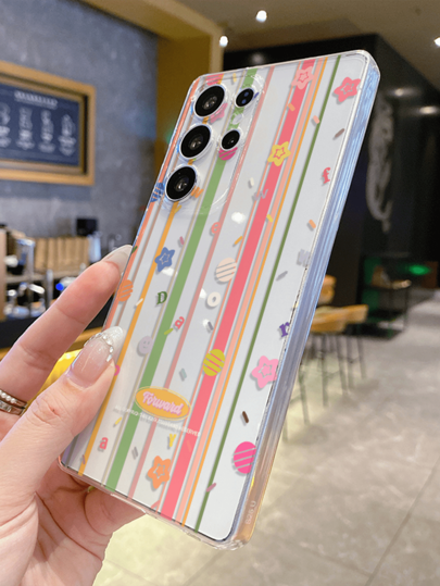1 حالة هاتف مع تصميم كرتوني أصلي مناسبة لطرز جالكسي/S20/FE A06 5G/Mi15 أولترا/إنفينكس نوت 40 برو/ إنفينكس نوت 40 برو+، غطاء واقي، هدية شخصية