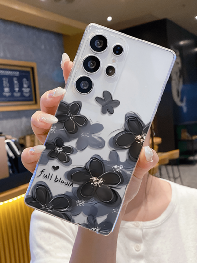 قطعة واحدة من حافظة الهاتف المصممة حسب الطلب ذات تصميم كرتوني مناسبة لهاتف جالكسي/S20/FE A06 5G/15 Ultra/Infinix Note 40 Pro/Infinix Note 40 Pro+، غطاء واقي للهاتف المجوف كهدية شخصية