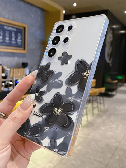 قطعة واحدة من حافظة الهاتف المصممة حسب الطلب ذات تصميم كرتوني مناسبة لهاتف جالكسي/S20/FE A06 5G/15 Ultra/Infinix Note 40 Pro/Infinix Note 40 Pro+، غطاء واقي للهاتف المجوف كهدية شخصية