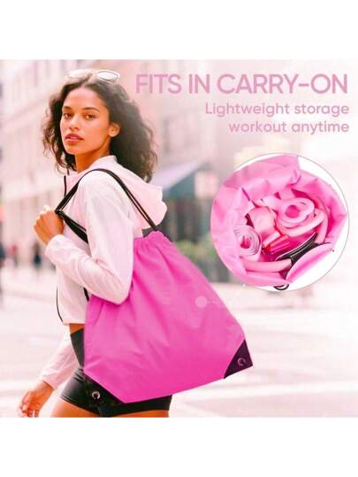 مجموعة لياقة البدنية والرياضة، تشمل حلقات اليوغا وكرات اليوغا وجوارب اليوغا، وأشرطة المقاومة وأشرطة التوتر وحلقات المقاومة وأشرطة الإطالة، إلى جانب حقيبة الظهر للياقة البدنية، مناسبة للتمارين المنزلية وصالات اليوغا