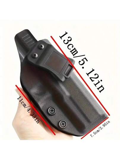 حامل خصر كيدكس سري للأسلحة النارية الخفيفة G17 ، G22 ، G31 - تصميم سريع السحب ، قبضة إرجونومية ، طلاء أسود متين ، مثالي للحمل اليومي والأنشطة الخارجية ، تركيب آمن وآمن ، يمكن استخدامه من اليدين ، هيكل موثوق ، ملحقات تكتيكية