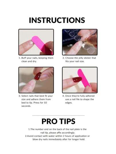 somoving 24 قطعة أظافر وهمية بشكل لوز مدبب فرنسي جميل للاستخدام على مدار العام ومجموعة أطقم أظافر ذات تصميم بتلة سوداء، وقطعة واحدة من غراء الأظافر وجهاز ملمع للأظافر وأدوات فن الأظافر