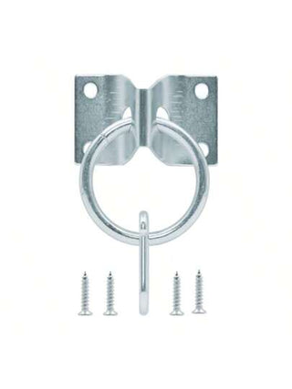 مجموعة قطعتين - منظم تخزين خاص بالحظيرة، الضرورية حلقة ربط الحصان، تشمل البراغي وخطاف الأبازيم، حلقة ربط الحصان + كرابينه