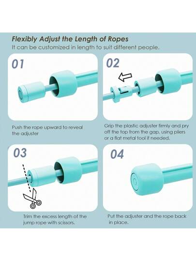 قطعة1/ قطعتان ، حبل قفز للياقة البدنية، حبل قفز سريع، حبل قفز للرجال والنساء للتمارين، مجموعة حبل قفز طويل من البي في سي، حبل قفز رياضي قابل للتعديل، مناسب للكبار. مناسب للياقة البدنية والتمارين ، يستخدم للتمارين الهوائية والملاكمة وخسارة الوزن.