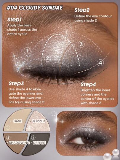 SHEGLAM Daydreamer لوحة صغيرة - سحابة المثلجات عيد الأب تخرُّج عيد ميلاد عطلة عام 2000 فاخر موضة ماكياج مستحضرات التجميل حفلة شاطئ يسافر التخييم في الهواء الطلق مدرسة حرم الجامعة رحلة المهرجانات ديكور هدية حاضر وَردَة بنت كوسبلاي أفضل لون سحر الاهتزاز