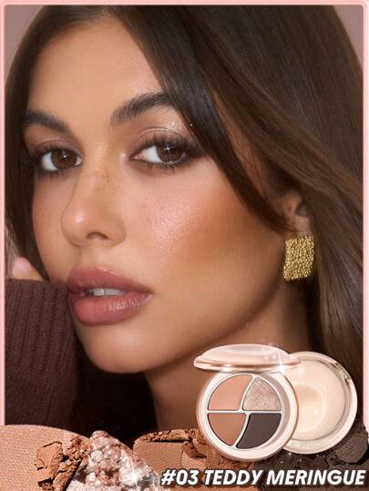 SHEGLAM Daydreamer لوحة صغيرة - ميرينغ الدب عيد الأب تخرُّج عيد ميلاد عطلة عام 2000 فاخر موضة ماكياج مستحضرات التجميل حفلة شاطئ يسافر التخييم في الهواء الطلق مدرسة حرم الجامعة رحلة المهرجانات ديكور هدية حاضر وَردَة بنت كوسبلاي أفضل لون سحر الاهتزاز