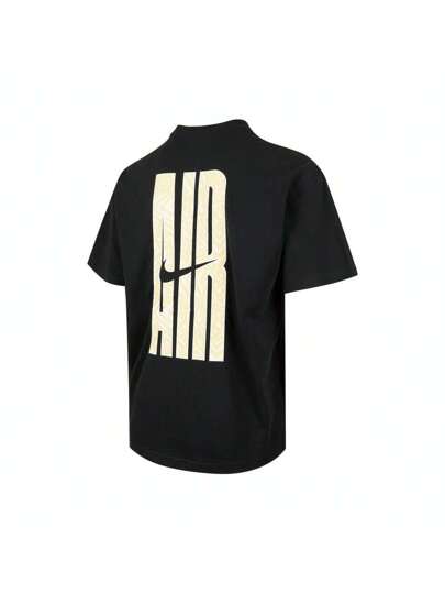 Nike T-shirt بأكمام قصيرة للرجال، رقبة طاقم مكتوف NIKE AIR AS M NSW TEE M90، لون رمادي غامق، رمز التخطيط THQ9249-010