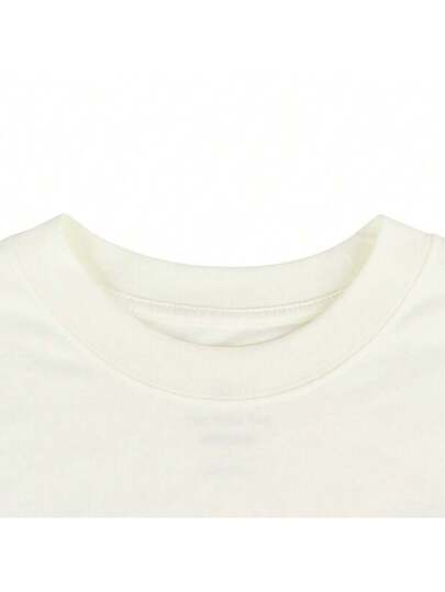 Nike قميص تي شيرت قصير الأكمام بطبعة هندسية لرجال نايك ذو ياقة مستديرة محبوكة