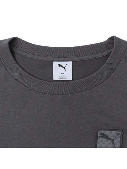 Puma قميص التي شيرت ذو الرقبة المستديرة الأكمام القصيرة الأساسيات للرجال 63486844