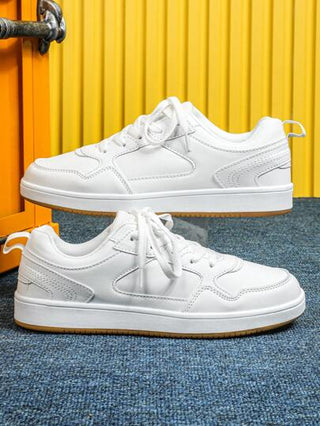 أحذية رجالية كاجوال قابلة للتنفس موضة الربيع/الخريف، كاجوال بيضاء بسيطة مناسبة للذهاب للعمل، مناسبة لحفلات، هدايا عطلات، خروجات موضة، أحذية رياضية يمكن ارتداؤها من الجنسين