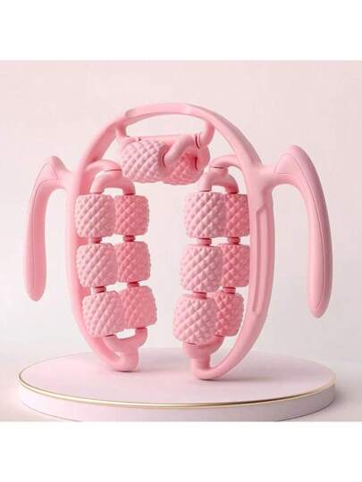 مدلك الساق ذو البكرتين المزدوج، يوفر إغاثة مزدوجة، متوفر بألوان وأنماط متعددة ، أداة إراحة العضلات الأساسية للنساء، محمول وسهل الاستخدام ، معدات اللياقة المنزلية، جهاز تدليك الساق للنساء