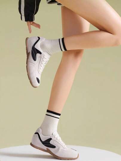 CAMEL CROWN أحذية رياضية أنيقة للنساء للمشي اليومي غير الرسمي، أحذية أثلتيك مريحة مقاومة للانزلاق وذات تصميم كلاسيكي متعدد الاستخدامات