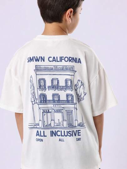 SUMWON قمصان أولاد المراهقين