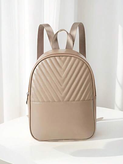 حقيبة ظهر نسائية مبطنة بشكل حرف V قطعة واحدة، حقيبة ظهر مطرزة جميلة، حقيبة ظهر شخصية غير رسمية، حقيبة سفر، مناسبة للاستخدام اليومي والمدرسة والحفلات، خيار هدية مثالي