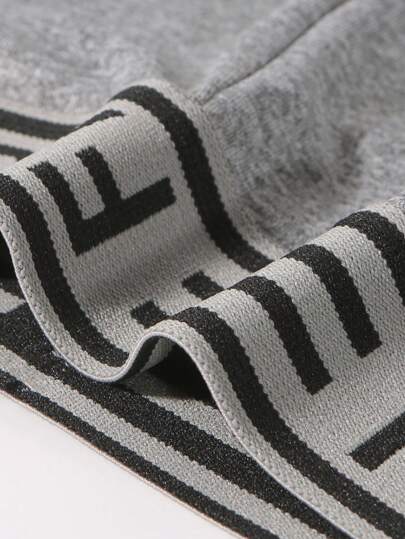 Manfinity Underwear&Sleepwear Basics 3 قطع/مجموعة بوكسر رجالي مريح بخصر مطاطي مطبوع بالحروف