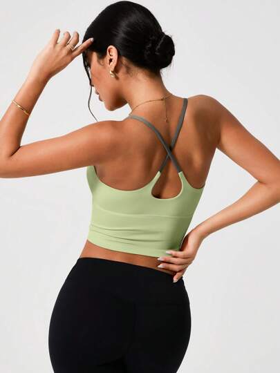 NcmRyu 1 قطعة ملابس علوية كاجوال رياضية للنساء من الحرير المطاطي مناسبة لليوغا والبيلاتس والرقص وكرة التنس والتدريب والركض واللياقة البدنية ، مناسبة للربيع والصيف