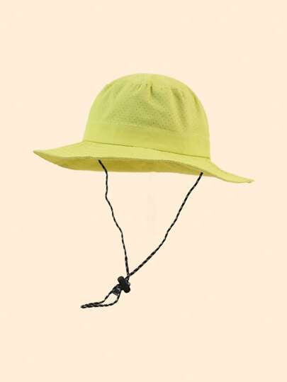 قبعة شمس ذات حماية للرقبة سريعة الجفاف للأطفال، قبعة شمسية واسعة الحواف قابلة للتنفس للأولاد والبنات، للربيع/الصيف، للاستخدام في الشاطئ، قطعة واحدة