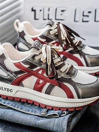Shoes أحذية رياضية كاجوال للرجال متعددة الاستخدامات، مانعة للانزلاق، شبكية، مريحة وقابلة للتنفس