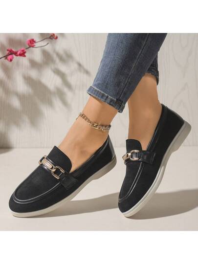 حذاء كاجوال مسطح للنساء موديل 2025 الجديد ، طراز أنيق مناسب للمكتب والخارج والمناسبات