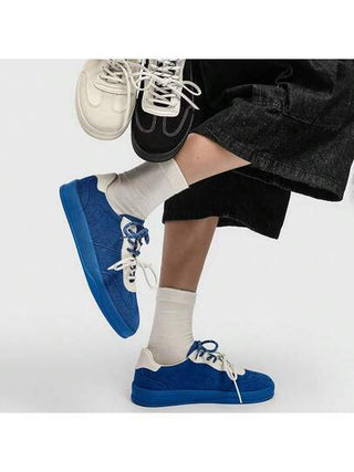 أحذية رياضية كاجوال عصرية للرجال، أحذية رياضية مريحة مضادة للانزلاق بنمط رباط، مناسبة للأنشطة الخارجية، أحذية عالية الرقبة، أحذية مزودة بوسادة هوائية لامتصاص الصدمات وزيادة الارتفاع